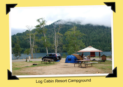 log cabin resort campground marion