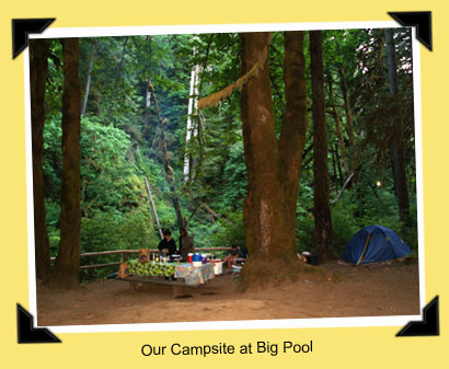 Big Pool campsite