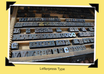 letterpress type